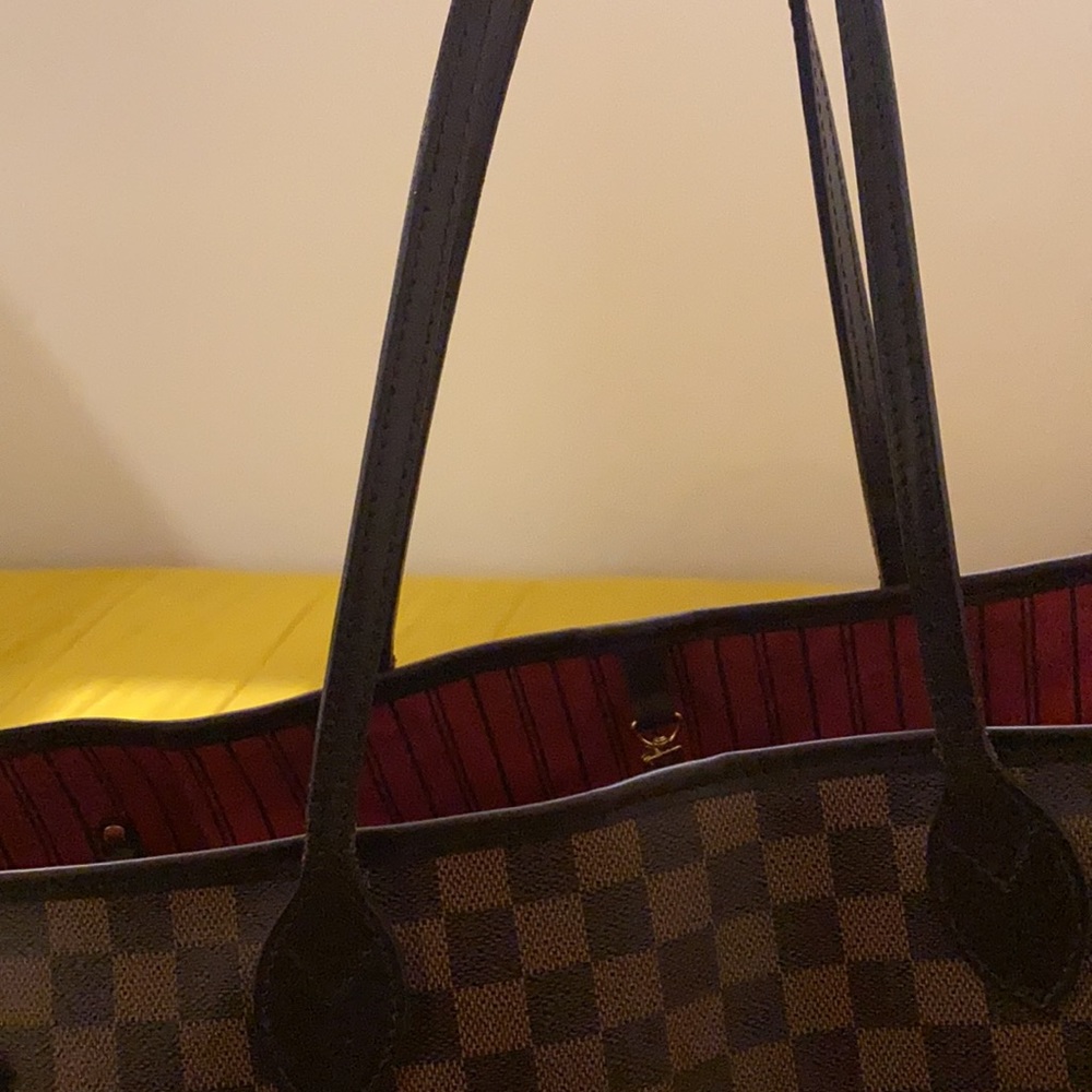 100% Authentic Louis Vuitton Never Full GM Damier - Picture 8 of 16